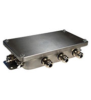 AJB-6, соед.коробка на 6 датчиков, материал нержавеющая сталь