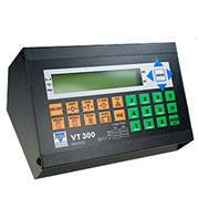 VT300-A4100-E, LСD дисплей + порт RS232, алюм. корпус