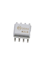 MOCD223R2M, оптопара 2 канала 2.5кВ 30В/150мА 8SOIC
