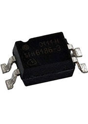 SFH6186-3T, оптопара 5.3кВ 100-200% SMD4