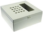 11-11(F8), корпус для РЭА158X158X63мм пластиковый