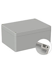 5U330801,  ABS 330801 5U корпус для РЭА светло-серый ABS 160x120x75 мм