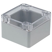 G256C, корпус для РЭА 82x80x55мм пластиковый