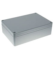G313, корпус для РЭА 171x121x55мм пластиковый IP65 темно-серый