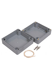 G386, корпус для РЭА 120x120x60мм пластиковый