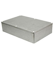 G124, корпус для РЭА 222x146x55мм алюминиевый