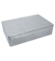 B011, корпус для РЭА 222x146x55мм алюминиевый
