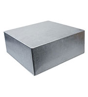 BS21, корпус для РЭА 250x250x100мм алюминиевый