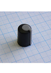 Ручка KA483-1 чёрно-сер. лыска d=6