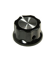 41009-1В, Ручка пластиковая (металлическая вставка), d15.7 мм