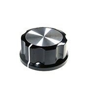 41009-5В, Ручка металлическая (пластиковая вставка), d34.3 мм