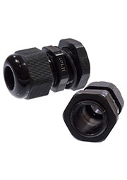 MG20, Кабельный ввод (сальник) герметичный,черный