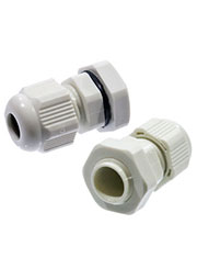 PG7, Кабельный ввод (сальник) серый  3,5-6мм