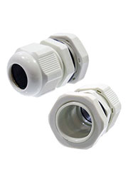 PG16, Кабельный ввод (сальник) серый  10-14 мм