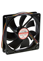 EC12025H24BA, вентилятор 120*120*25мм 24В + крепеж