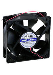 JF1238B2SR-R, вентилятор 24В 120х120х38мм подшипник качения авторестарт 3200 об/мин