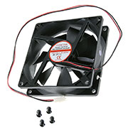 EC9225HH12B, Вентилятор охлаждения осевой 92х92х25 12В 3000об/мин подщипник качения