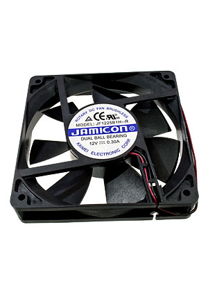 JF1225B1H-R, 120*120*25 12V разъем