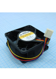 YDM6025B12F1, 60*60*25 12V 0.17A разъем 4pin