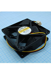 YDH8025C12, 80*80*25 12V 0.18A разъем 3pin