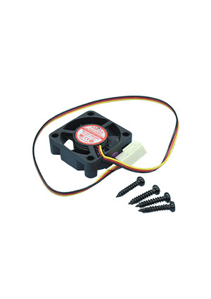 EC3010H12BA, вентилятор 30х30х10 мм, 12В Без крепежа