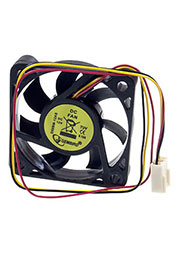 D50BM-12AS, Вентилятор,  50x50x10, подшипник, 3 pin, провод 25 см