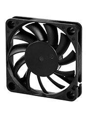 EC6010H12S, Вентилятор 60х60х10мм 12В подшипник скольжения 4400 об/мин