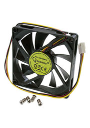 D8015SM-3, Вентилятор, 80x80x15, втулка, 3 pin, провод 30 см