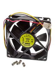 FANCASE, Вентилятор, 80x80x25, втулка, 3 pin, провод 30 см
