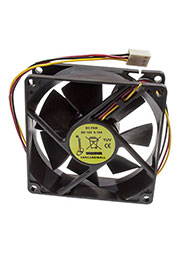 FANCASE/BALL, Вентилятор,  80x80x25, подшипник, 3 pin, провод 30 см