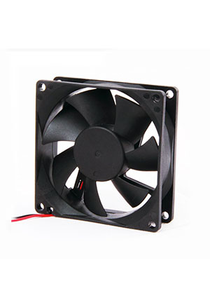 EC8025H24S, Вентилятор 24В, 80х80х25мм , подш. скольжения, 3000 об/мин