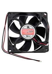 Y-Y8025Н24S, вентилятор 24В 80х80х25мм (аналог JL8025H24S) подшипник скольжения клеммы