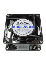 JA0838H2S0N-T, вентилятор 220В 80х80х38мм подшипник скольжения клеммы