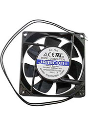 JA0925H2S0N-L, вентилятор 220В 92х92х25мм подшипник скольжения клеммы