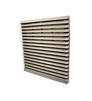 JLVFP-804, решетка для вентилятора с фильтром 204х204мм (ZL-804)