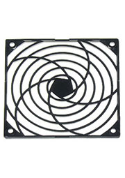 K-PG12J-4PA, решетка пласт.для вентилятора 120х120мм