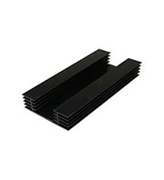 HS 151-150, радиатор алюминиевый  150x70x20