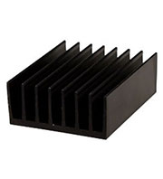 HS 076-100, радиатор алюминиевый  100x80x36