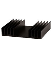 HS 012-100, радиатор алюминиевый  100x120x24