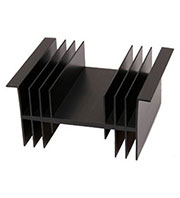 HS 135-100, радиатор алюминиевый 100x122x60