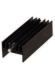 HS 077-40, радиатор алюминиевый  40x15x11