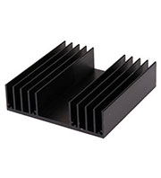 HS 145-100, радиатор алюминиевый  100x100x27