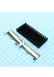 TEN-HS6, 2x1  , Радиатор, теплопроводная прокладка, 2 клипсы