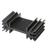 HS 205-20, радиатор алюминиевый 20x33.5x12.5мм (=KG-103-49)