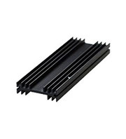 HS 207-100, радиатор алюминиевый  100x35x10