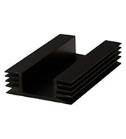 HS 304-100, радиатор алюминиевый  100x60x20