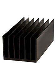 HS 068-150, радиатор алюминиевый 150x76x55