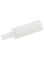 HTS-315, 15 MM  М3ПЛАСТИК ШЕСТИГР.СТОЙКА ДЛЯ П/ПЛАТ