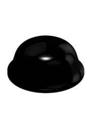 SJ5003, клейкие ножки d11.1x5 чёрные полусфера