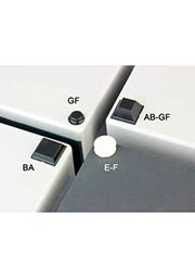 25002200, E-F Резиновые ножки